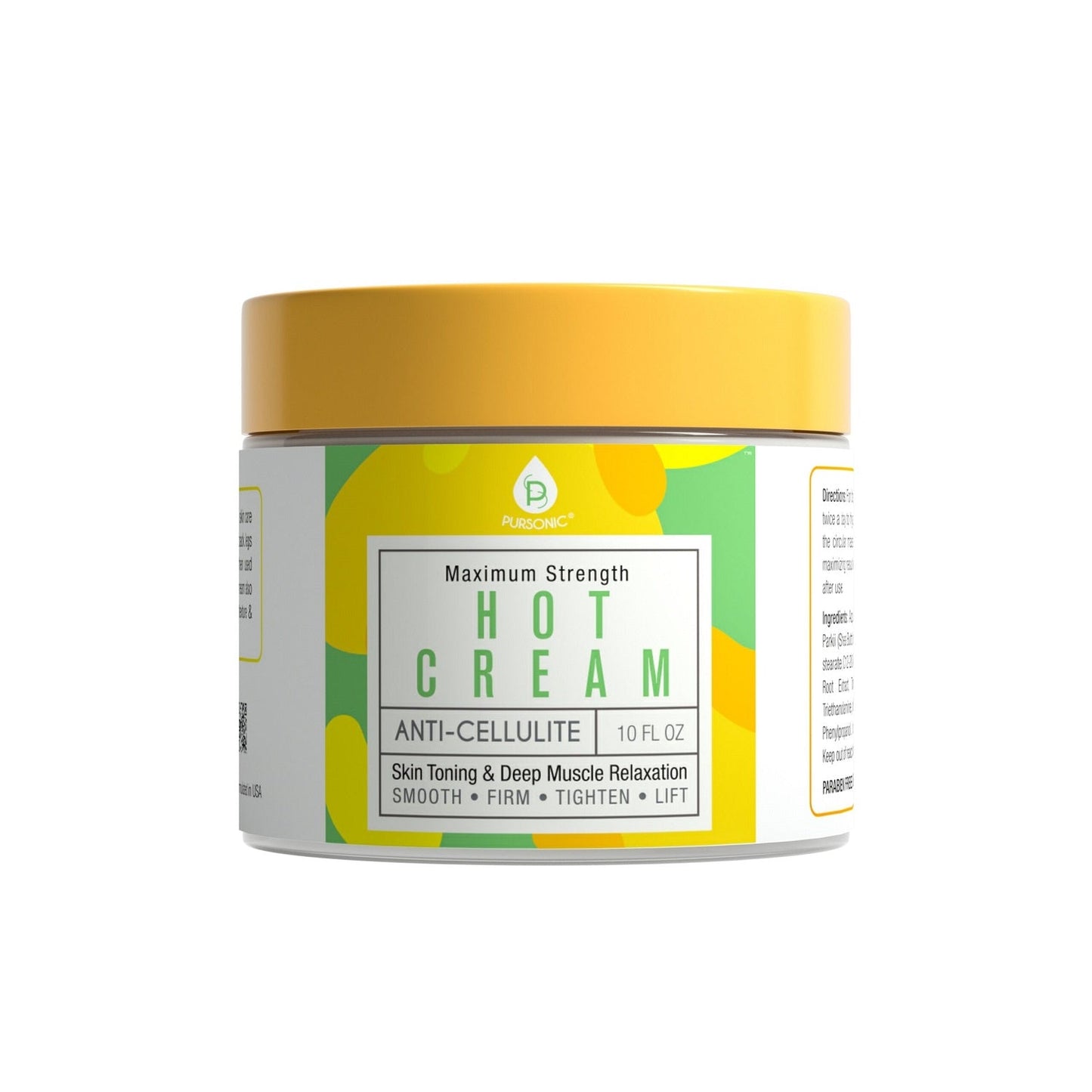 Crema Reductora Anti-Celulitis y Relajación Muscular Caliente