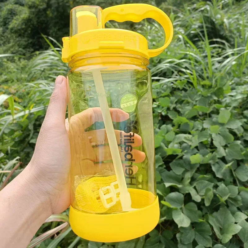 Botella Agua Gimnasio 1L Tritan - Deportiva Libre BPA Chile