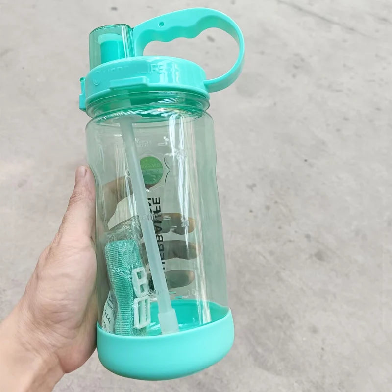 Botella Agua Gimnasio 1L Tritan - Deportiva Libre BPA Chile