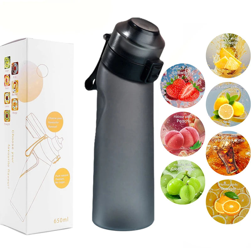 Botella Agua Sabor 650ml - 7 Pods Sabor Sin Azúcar Libre BPA Chile