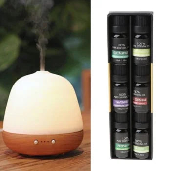 Set 6 Aceites Esenciales Puros Grado Terapéutico - Premium